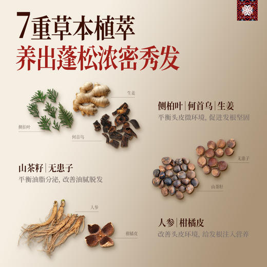 持证防脱  强韧丰盈 I 长发小寨 淘米水洗发水固发防脱强韧丰盈蓬松滋养养护 商品图7