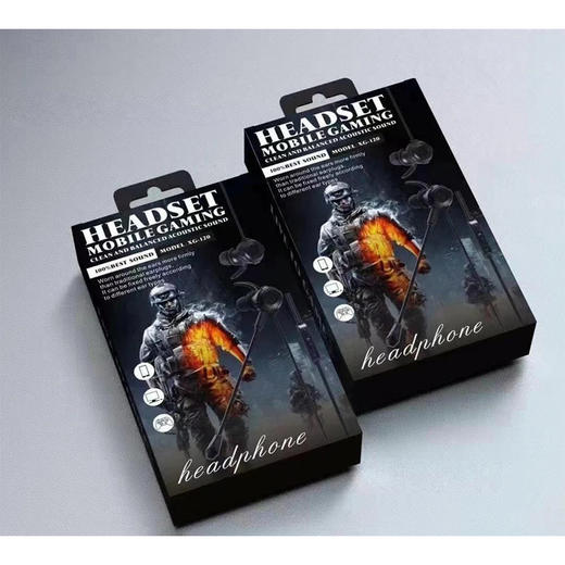 有线耳机XC-120 绝地求生移动游戏通用 带麦克风 商品图3