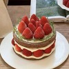 【莓好一年】ins风简约草莓布蕾裸蛋糕 商品缩略图0