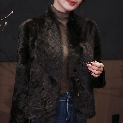 【预售7天】良木礼小湖羊外套（3757） 商品图0