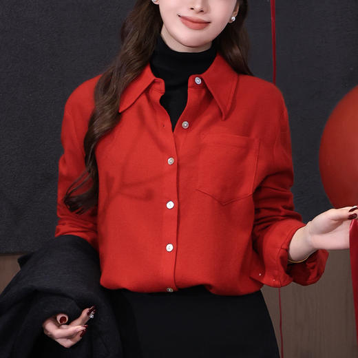 【部分现货】良木礼羊毛衬衫（1303） 商品图0