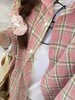 样衣清仓【格子衬衫】复古撞色衬衣-喜出 商品缩略图1