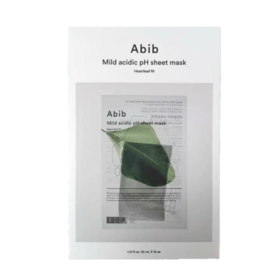Abib 弱酸性鱼腥草面膜10片 Abib 약산성어성초핏마스크팩10P