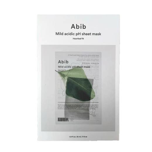 Abib 弱酸性鱼腥草面膜10片 Abib 약산성어성초핏마스크팩10P 商品图0
