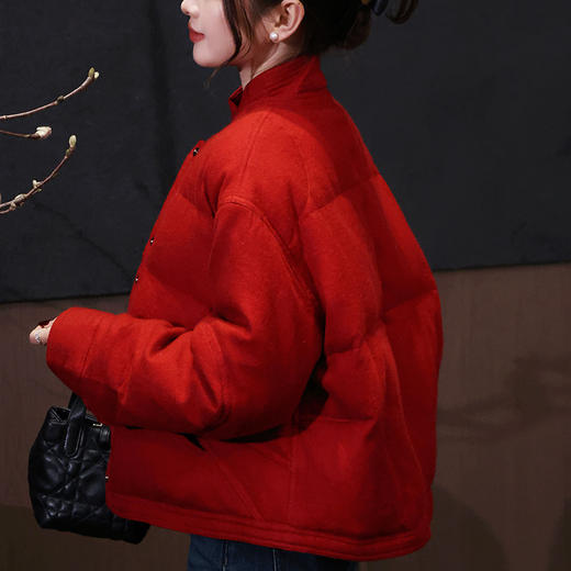 【预售7天】良木礼圆领鹅绒外套（3640） 商品图1