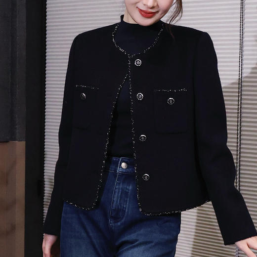 【特价不退不换】【部分现货】良木礼桑蚕丝羊绒小香（Q2582105） 商品图1