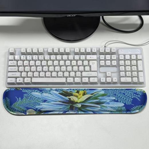 人体工学键盘垫腕托 防滑橡胶底座 舒适灵活保护你的手腕 X003VG713F 商品图0