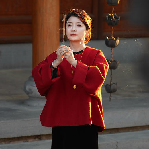 【预售7天】良木礼羊毛上衣（1309） 商品图0