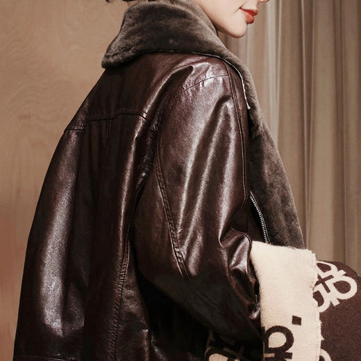 【部分现货】良木礼皮毛一体鹅绒服(3763) 商品图2