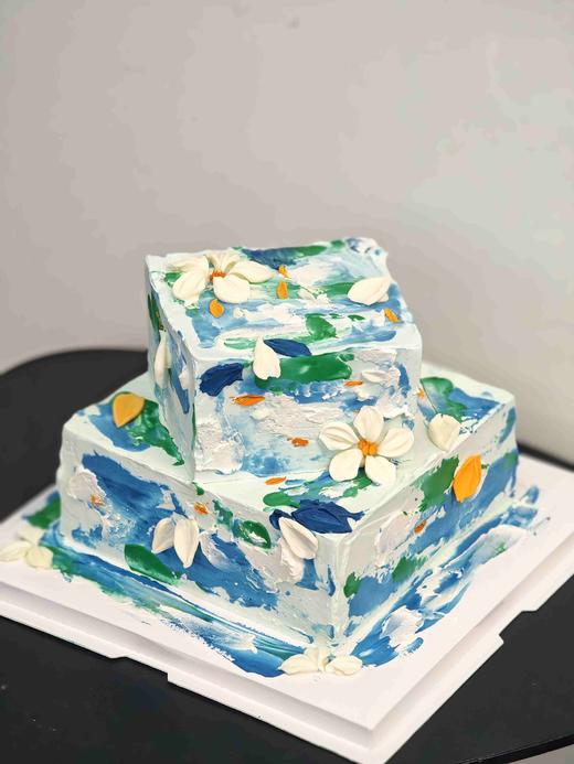 双层油画风蔚蓝海岸 商品图0