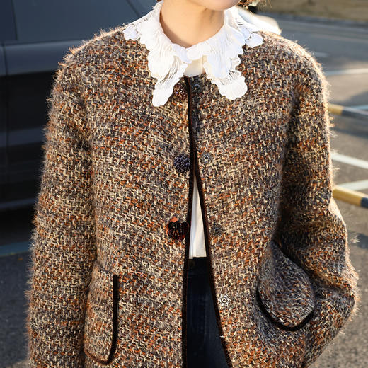 【预售7天】良木礼小香鹅绒外套（3756） 商品图2