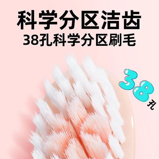 青蛙儿童系列837儿童牙刷QB837（下单请备注粉黄或蓝蓝颜色，无备注随机发） 商品图2