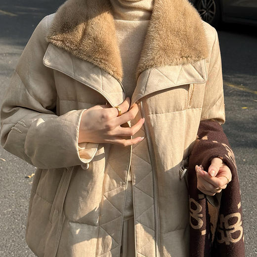 【预售7天】良木礼水貂鹅绒服(3764) 商品图2