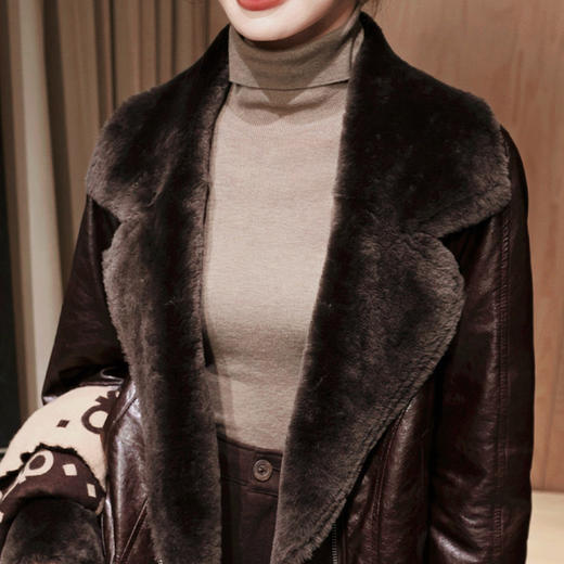 【部分现货】良木礼皮毛一体鹅绒服(3763) 商品图3