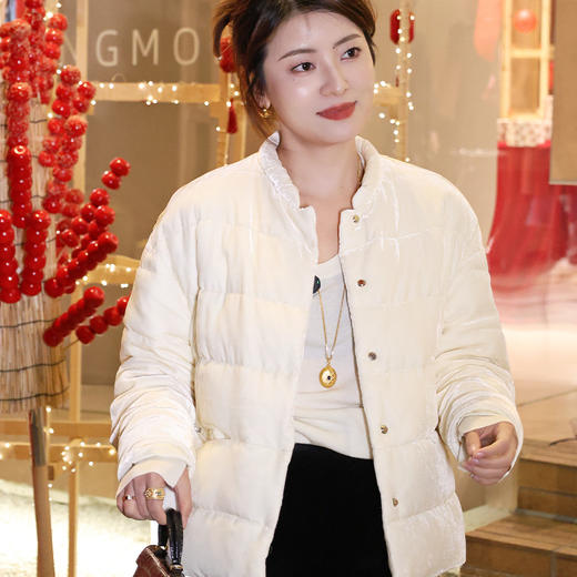 【特价不退换】【预售7天】良木礼桑蚕丝鹅绒服（0314） 商品图1