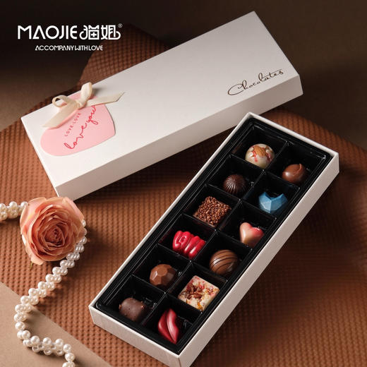 【邮寄】Molecule Mirth分子欢愉-十二封甜巧克力礼盒 商品图0