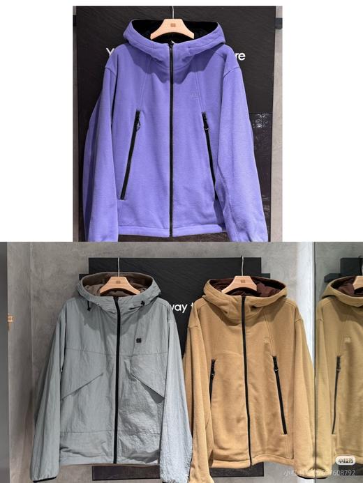 小树家KL可隆两面穿抓绒外套情侣款，全新配色短款 商品图0