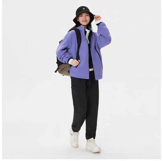 小树家KL可隆两面穿抓绒外套情侣款，全新配色短款 商品图3