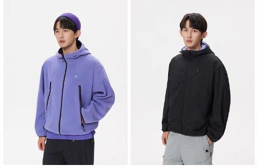 小树家KL可隆两面穿抓绒外套情侣款，全新配色短款 商品图4