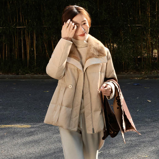 【预售7天】良木礼水貂鹅绒服(3764) 商品图0