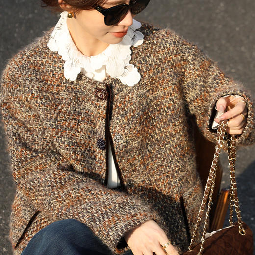 【预售7天】良木礼小香鹅绒外套（3756） 商品图3