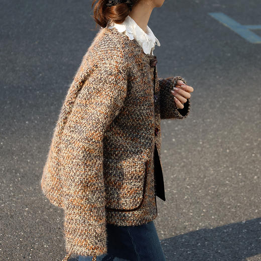 【预售7天】良木礼小香鹅绒外套（3756） 商品图1