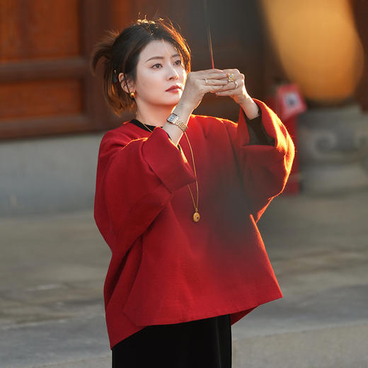 【预售7天】良木礼羊毛上衣（1309） 商品图5