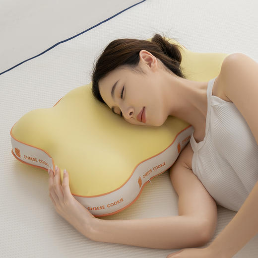自然醒奶油曲奇饼干记忆棉枕-成人记忆棉枕芯饼干枕头XK 商品图2