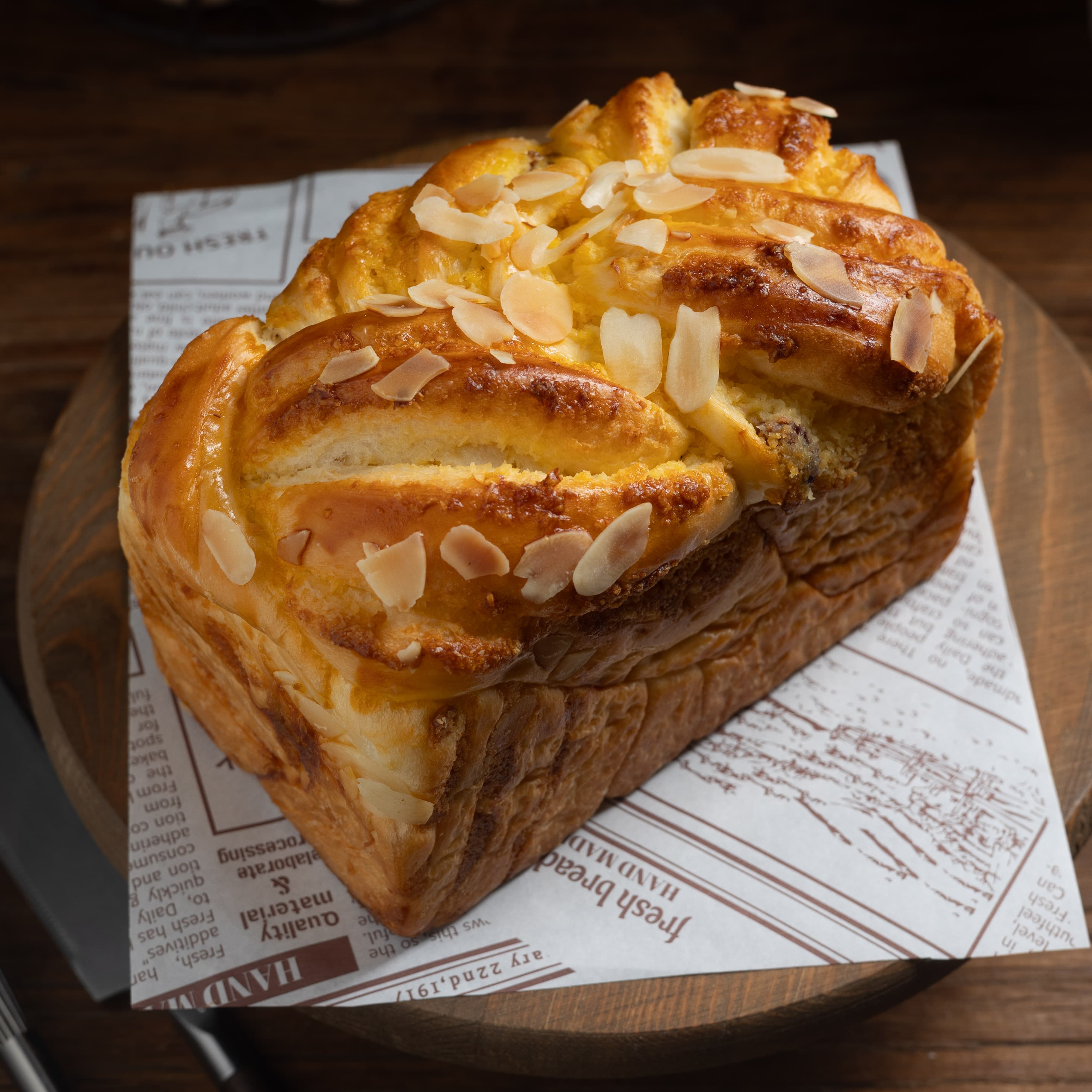 椰丝蔓越莓吐司