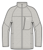 26/27BURTON雪服M AK BKR DWN INS CHINCHILLA GRAY 商品缩略图0