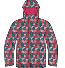 26/27BURTON雪服K SKIMMER JK POP FLORAL