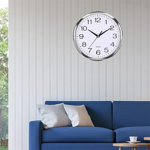 美国 LAIGOO 12英寸石英挂钟 静音无滴答 装饰性现代挂钟 商品图5