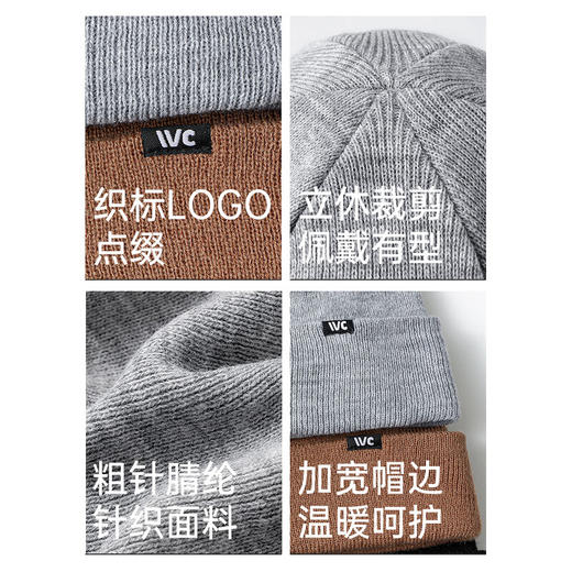 【分仓直发包邮】VVC燃点系列热力风尚帽VTM4S625（曜石黑/薄暮灰/焦糖棕） 商品图3
