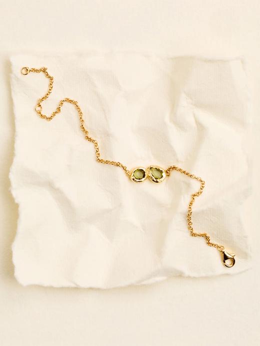 北京仓｜Agapee-LYSIANA-金色 圆形 水滴 手链［法国设计师］ 商品图4