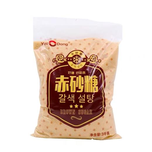 优东 赤砂糖(中国产)3kg  유동 갈색설탕(중국산)3kg 商品图0