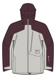 26/27BURTON雪服M AK GORE CYCLC JKT RUMRSN/CHLGRY 商品图0