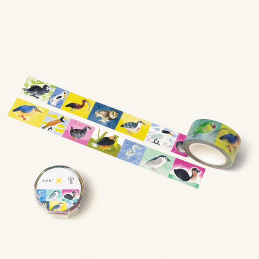 小鸟大富翁手帐和纸胶带拉条无离观鸟小方堂&times;TANTANGENT 商品图1