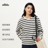 【春Vol.2】allblu女装“兼具挺括与松弛感”26春夏新款全棉条纹卫T长袖T恤ZY 商品缩略图2
