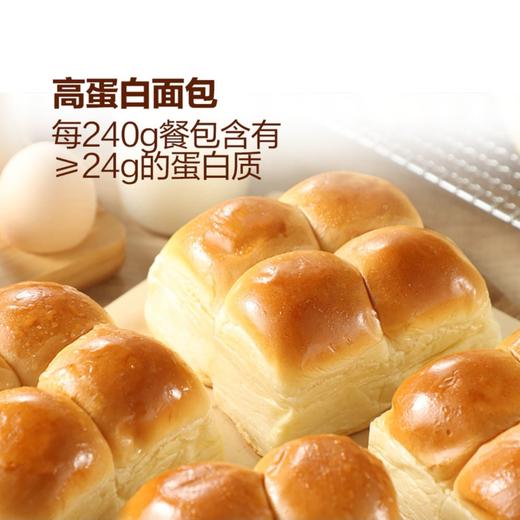 【高蛋白黄油餐包】120g | 24g蛋白质·真高蛋白 | 欧洲发酵黄油+鲜牛奶·清洁标签认证 | 健身代餐·早餐快食·健康美味 商品图2