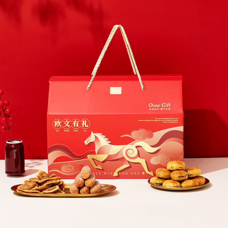 【欧文有礼】金马奔腾什锦礼盒