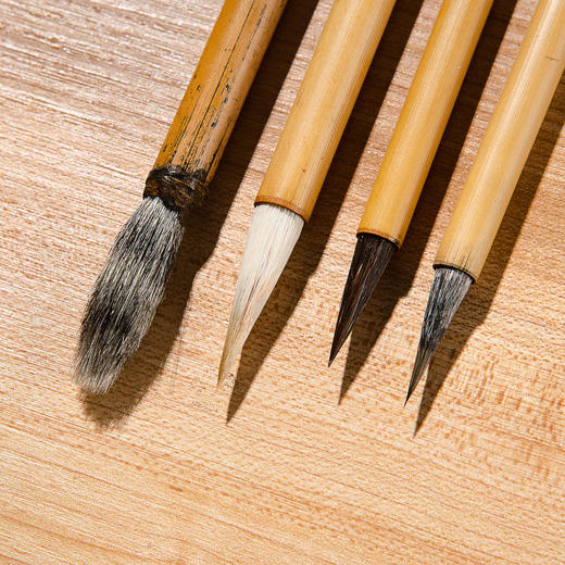 清代至建国初期老字号所制毛笔一组12支 商品图3