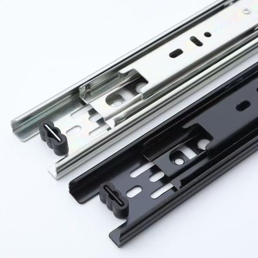 美国 LAIGOO 冷轧钢加重型抽屉滑轨 阻力小开关静音 商品图2