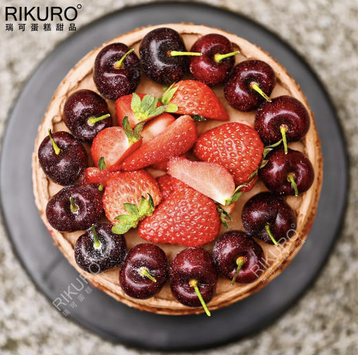 🍒🍓大吉大厘 | 3倍满料车厘子草莓巧克力蛋糕 商品图2