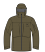 26/27BURTON雪服M AK GORE HVR 3L JK DRIED MOSS