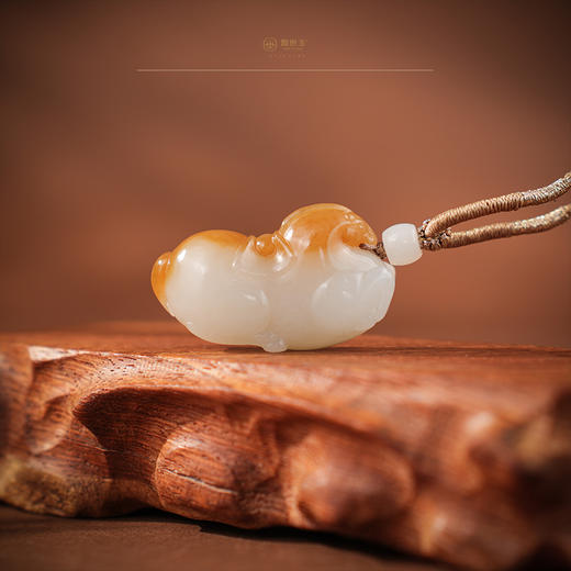 【追风】糖羊脂玉祥马 商品图1