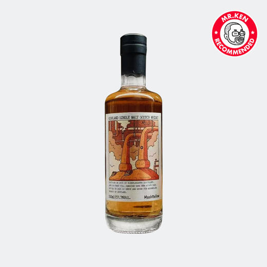 MashMello-格兰格拉索（Glenglassaugh）2015-10年1/8黑朗姆桶单一麦芽苏格兰威士忌（初八开始发货） 商品图4