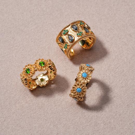 北京仓｜Tityaravy-HENG-伦敦蓝托帕石 戒指［法国设计师］ 商品图3