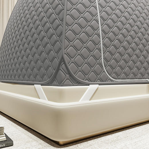 自然醒免安装保暖遮光钢丝蚊帐HH 商品图6