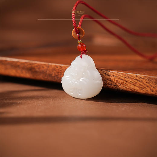 【福熙】羊脂白玉抱抱佛 商品图2