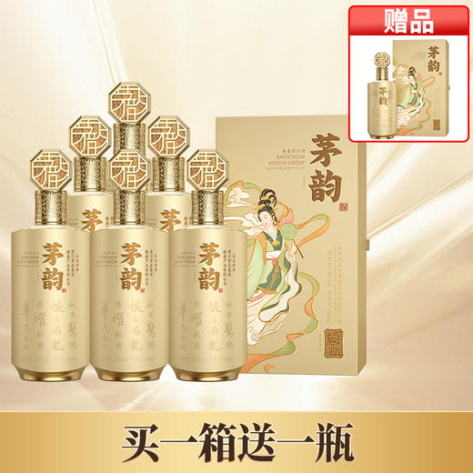 【现货】2023年 茅台集团茅韵酒洛滨神章53度 500mL* 6瓶 整箱酱香型  商品图0